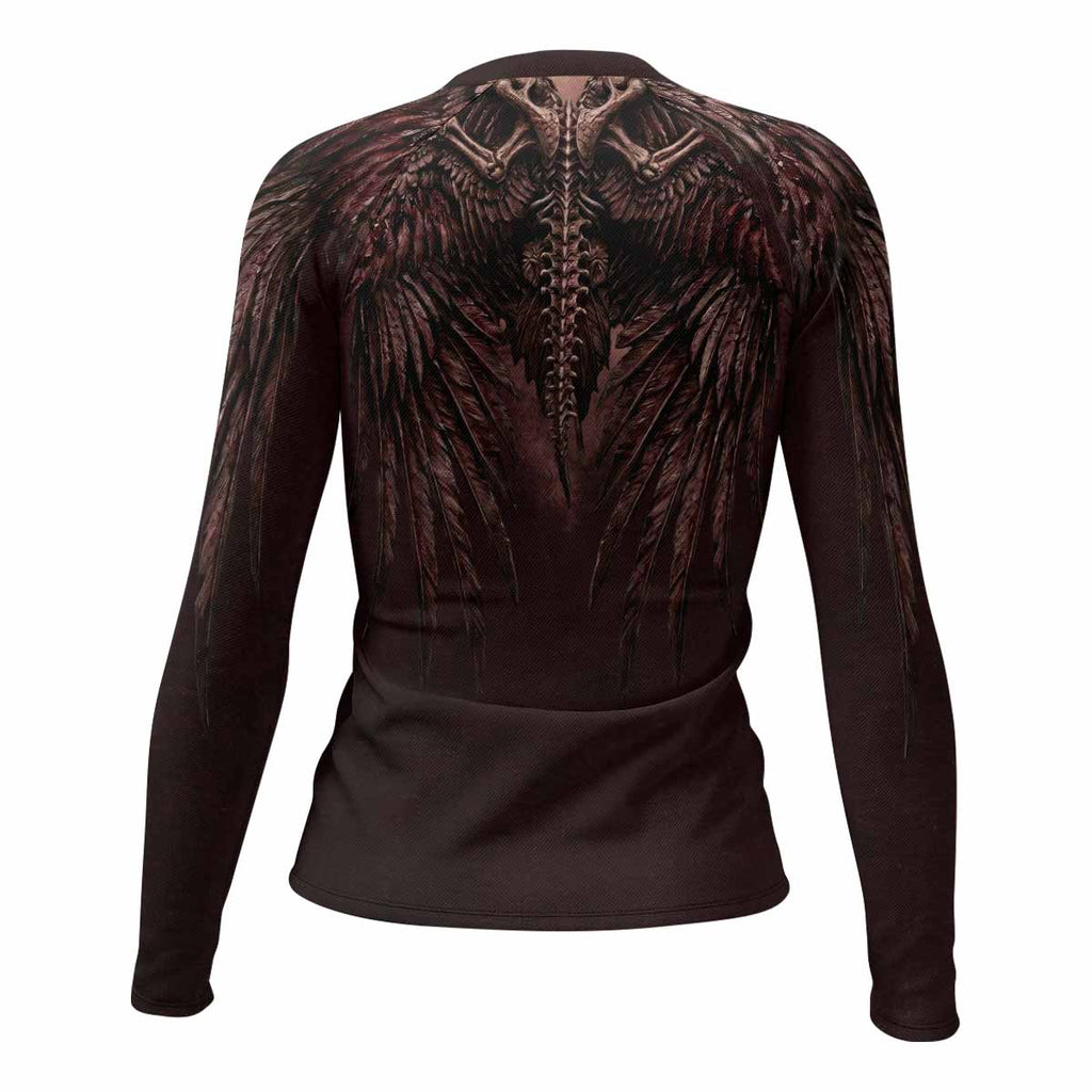 Bones of Grace Dark Angel Rash Guard