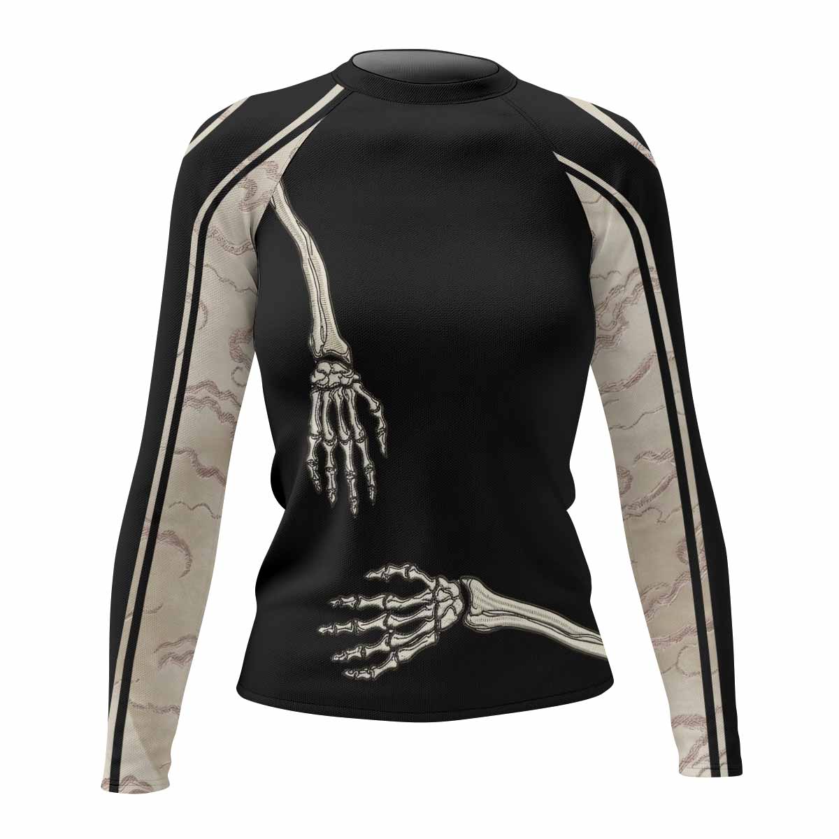 Bare Bones Skeleton Rash Guard