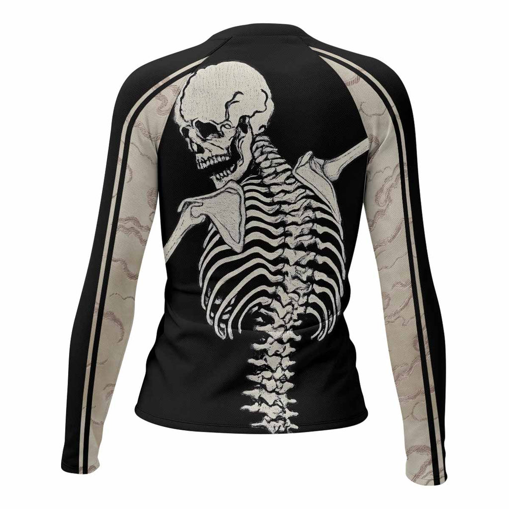 Bare Bones Skeleton Rash Guard