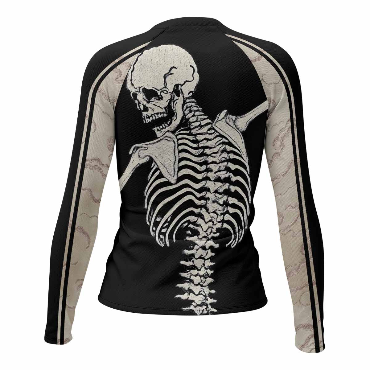 Bare Bones Skeleton Rash Guard