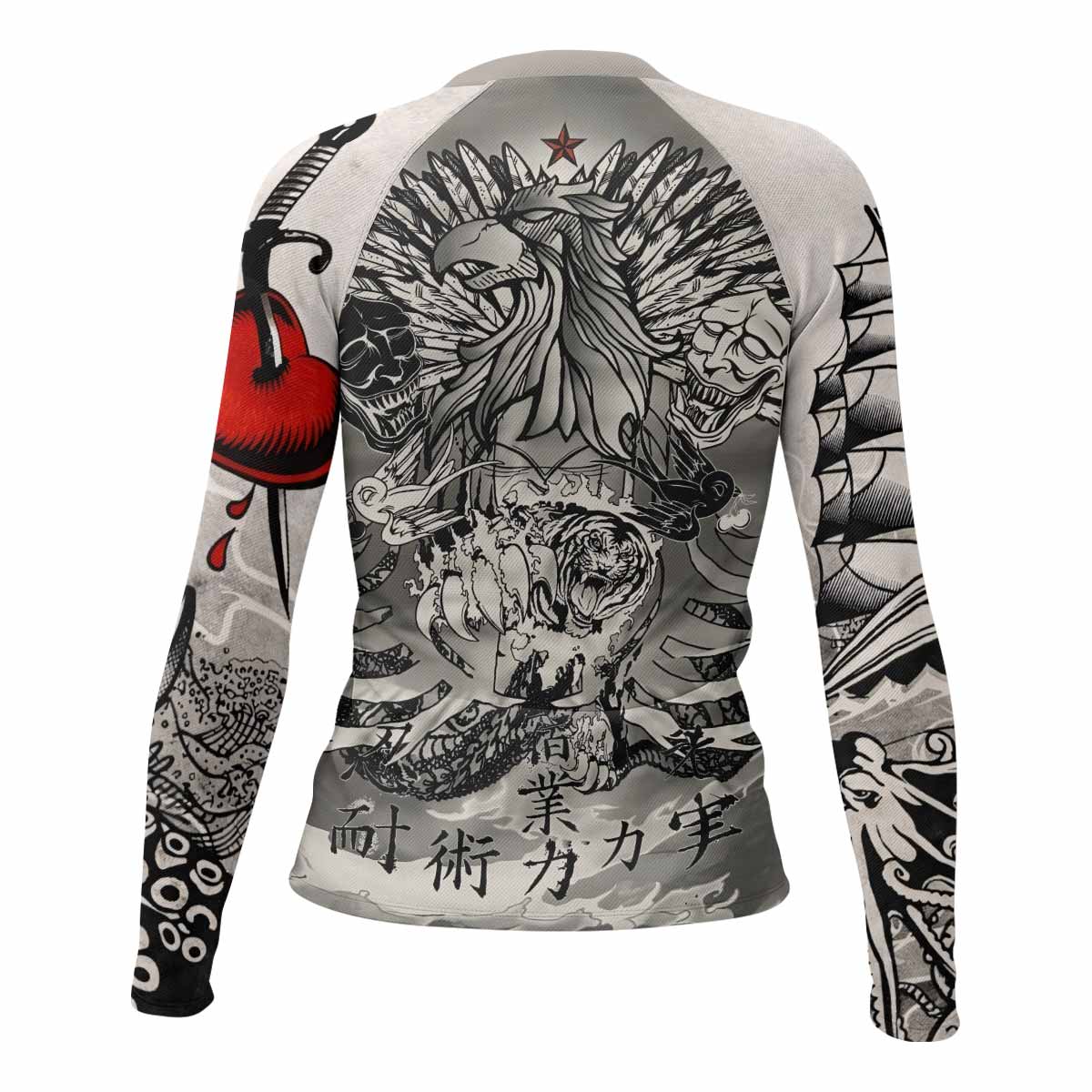Savage Ocean Irezumi Rash Guard