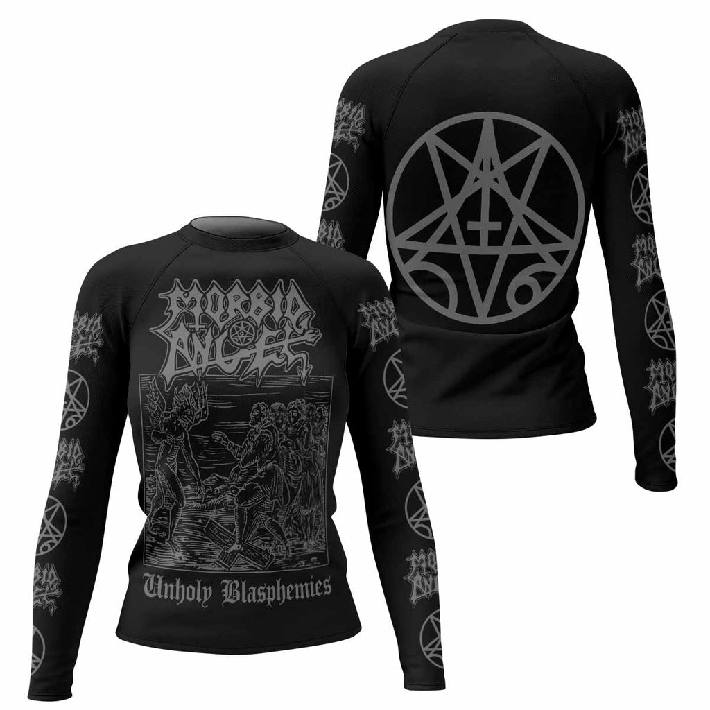 Morbid Angel Unholy Blasphemies Rash Guard