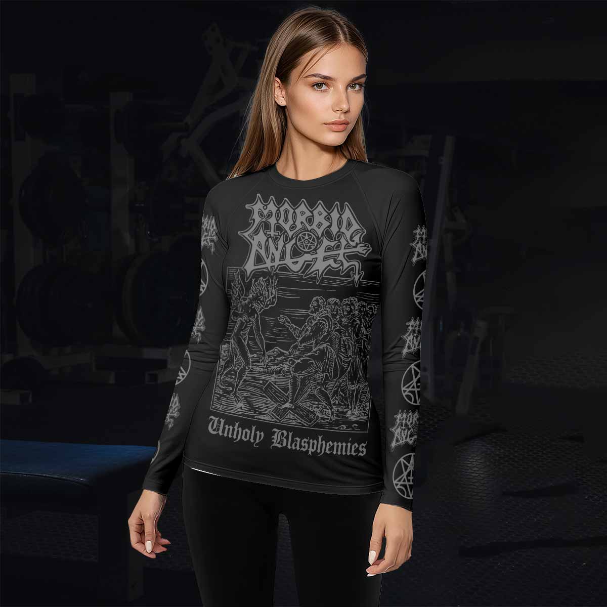 Morbid Angel Unholy Blasphemies Rash Guard