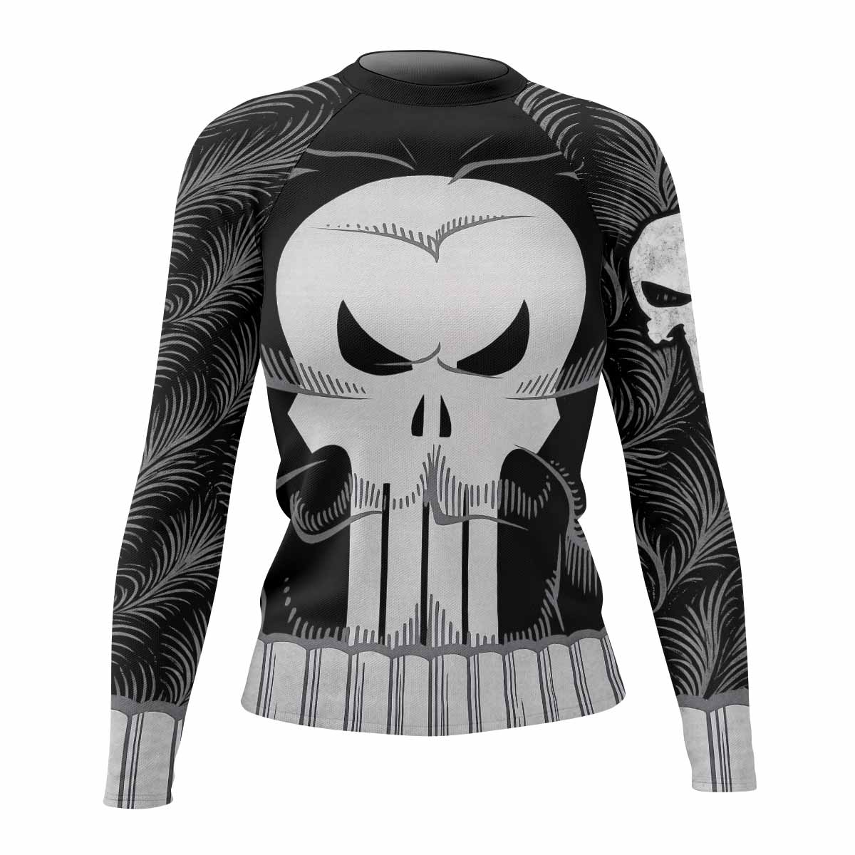 Punisher Skull Tactical Rash Guard