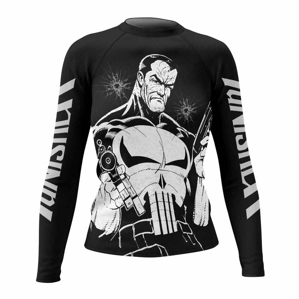 The Punisher Comic Frank Castle Rash Guard