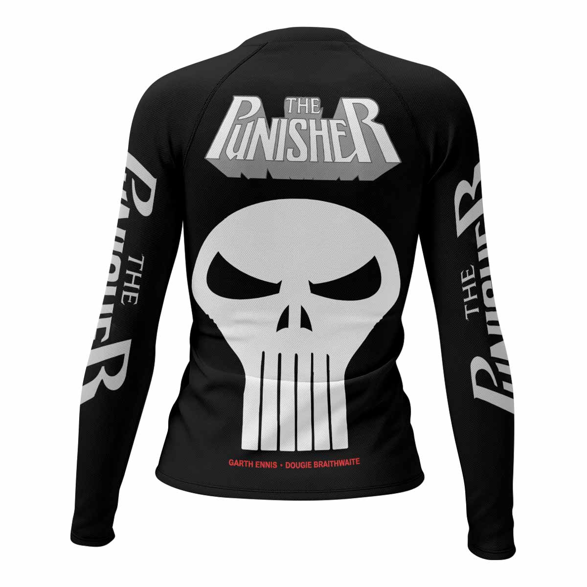 The Punisher Comic Frank Castle Rash Guard