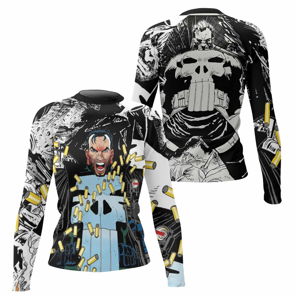 Punisher Bullet Storm Frank Castle Rash Guard