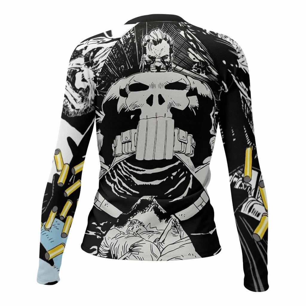 Punisher Bullet Storm Frank Castle Rash Guard