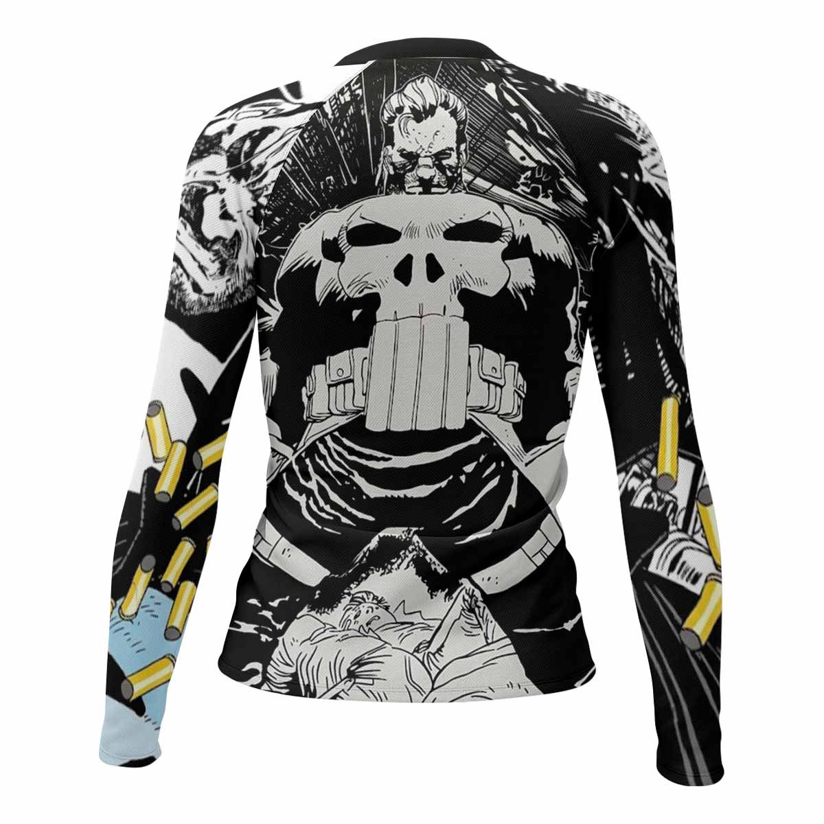 Punisher Bullet Storm Frank Castle Rash Guard