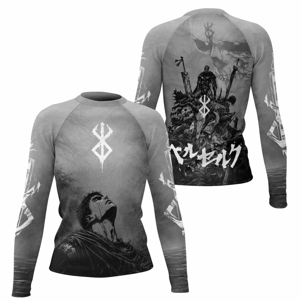 Berserk Guts Sorrow Rash Guard
