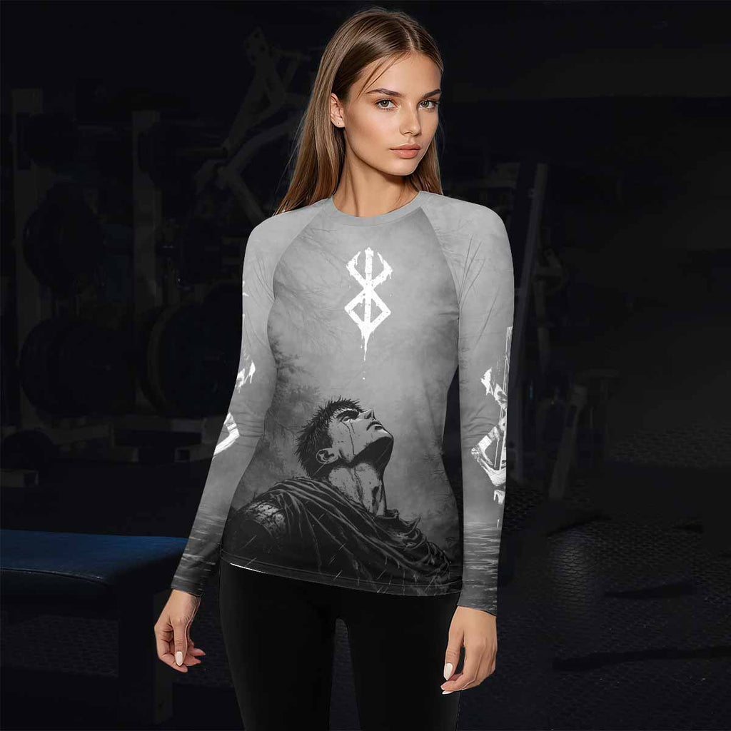 Berserk Guts Sorrow Rash Guard