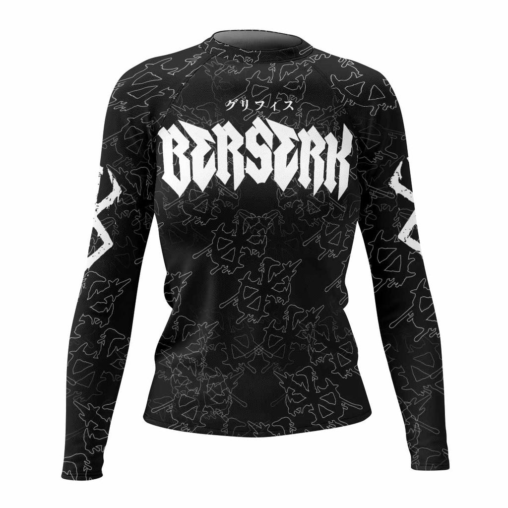 Berserk Dragon Slayer Skull Rash Guard