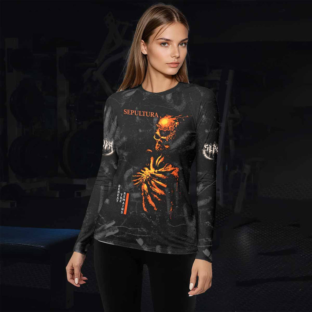 Sepultura Beneath the Remains Rash Guard