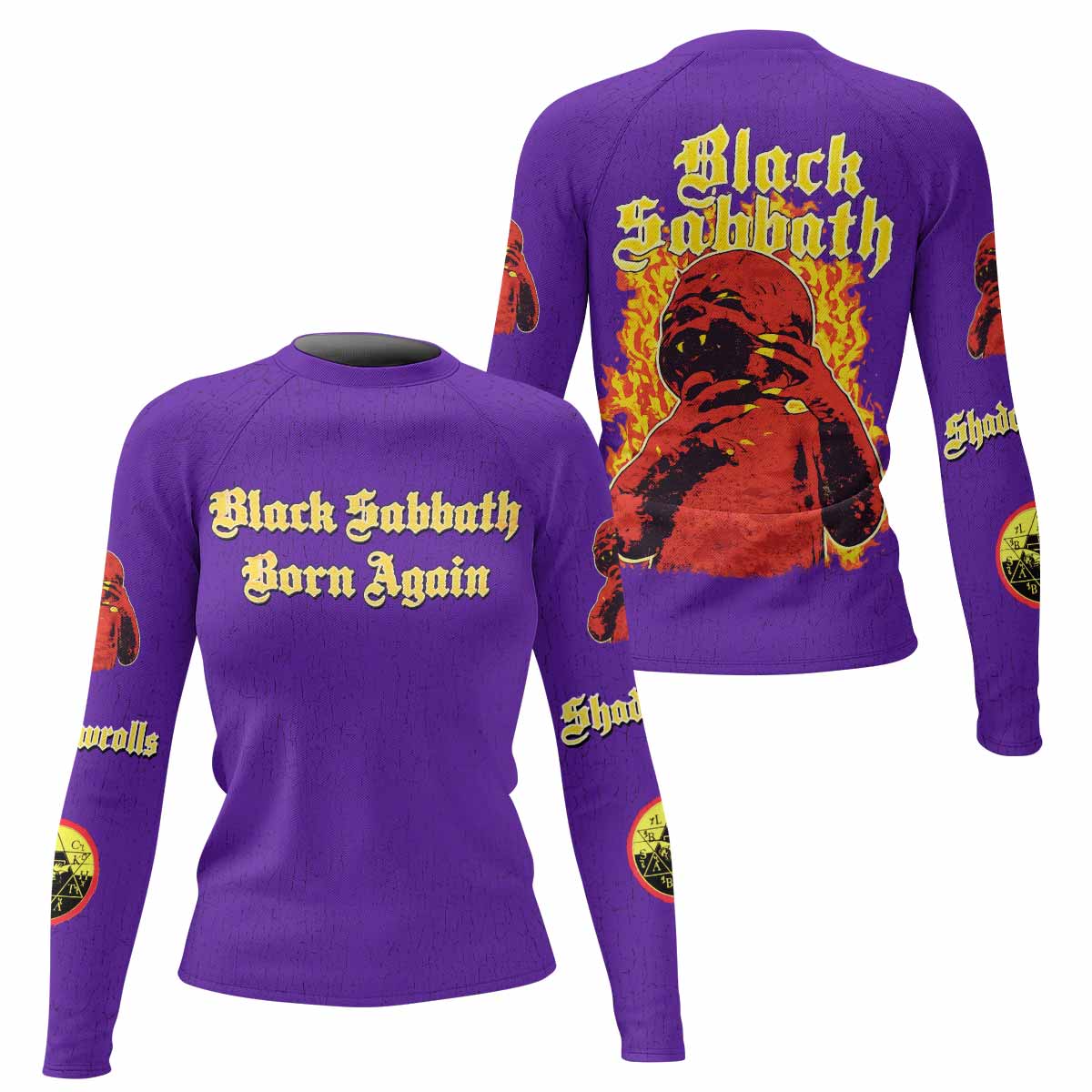 Born Again Black Sabbath Rash Guard