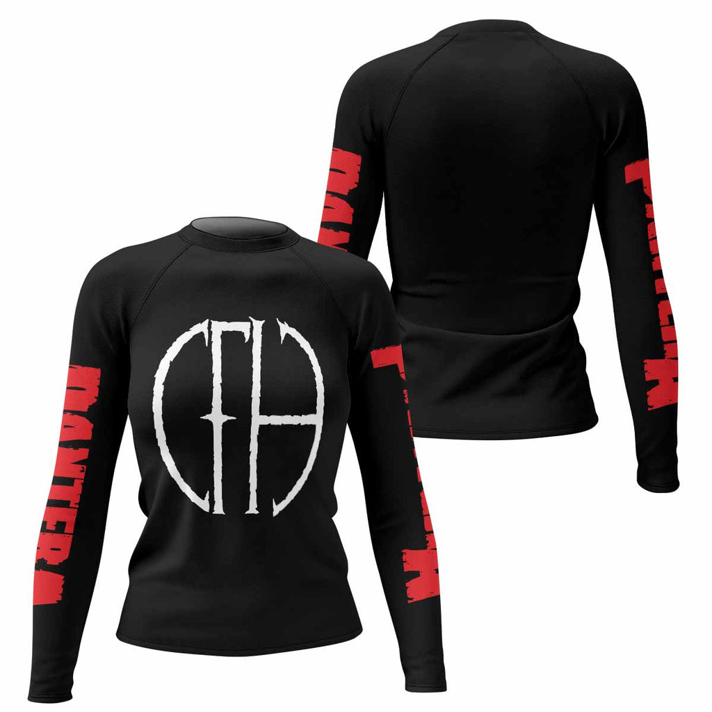 Pantera Cowboys From Hell Logo Rash Guard