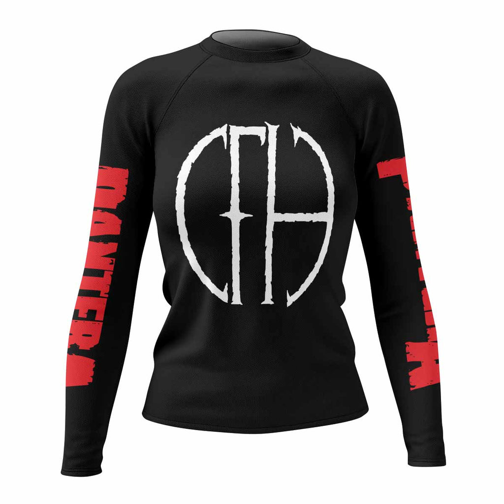 Pantera Cowboys From Hell Logo Rash Guard