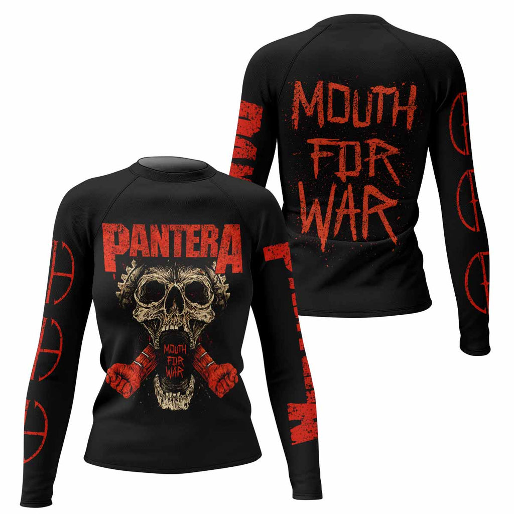 Pantera Mouth for War Rash Guard
