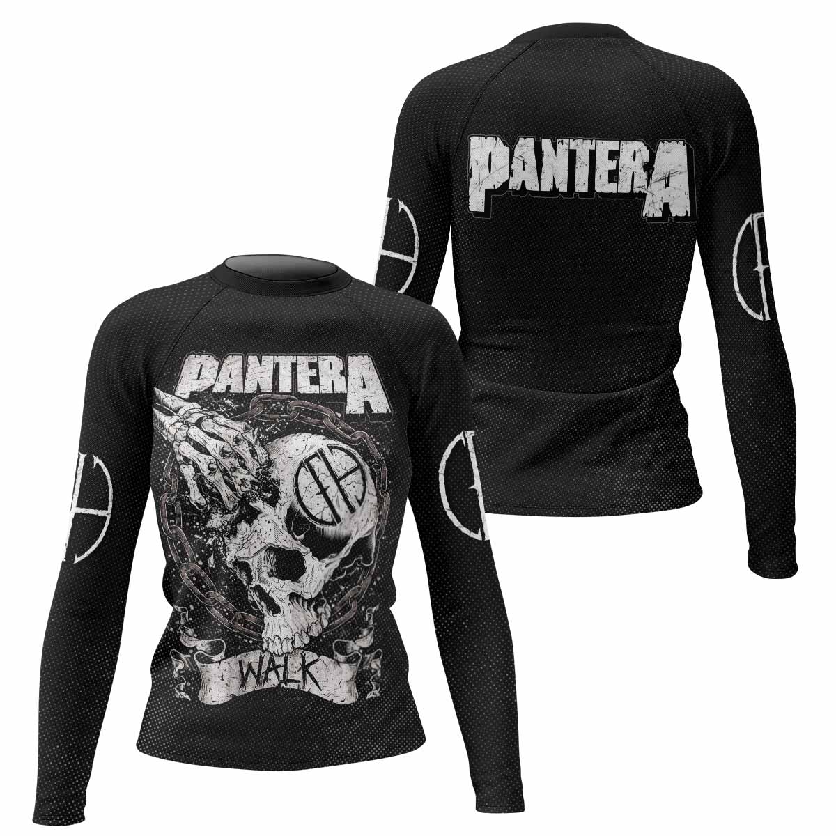 Pantera Walk Skull Rash Guard
