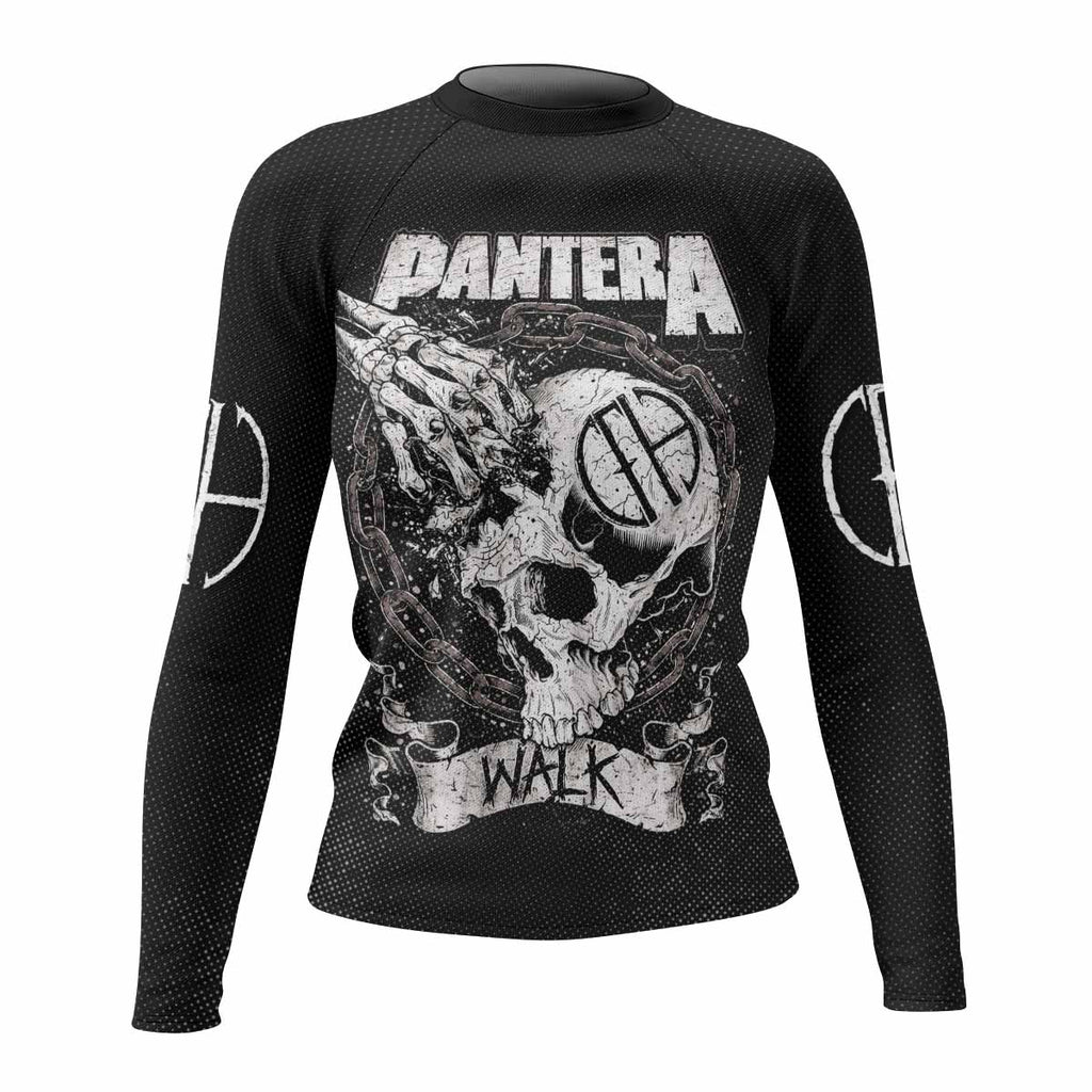 Pantera Walk Skull Rash Guard