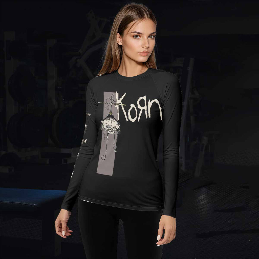 Korn Gothic Spine Rash Guard