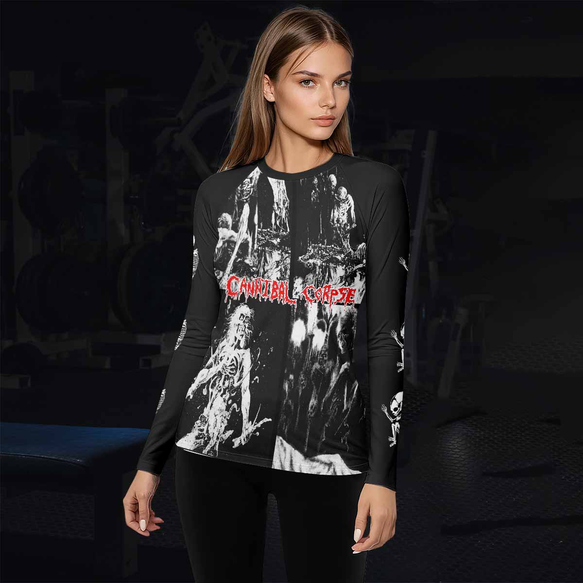 Cannibal Corpse Horror Rash Guard
