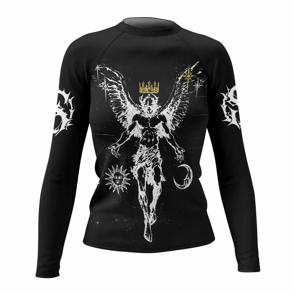 The Messenger Has Arrived Black Rash Guard