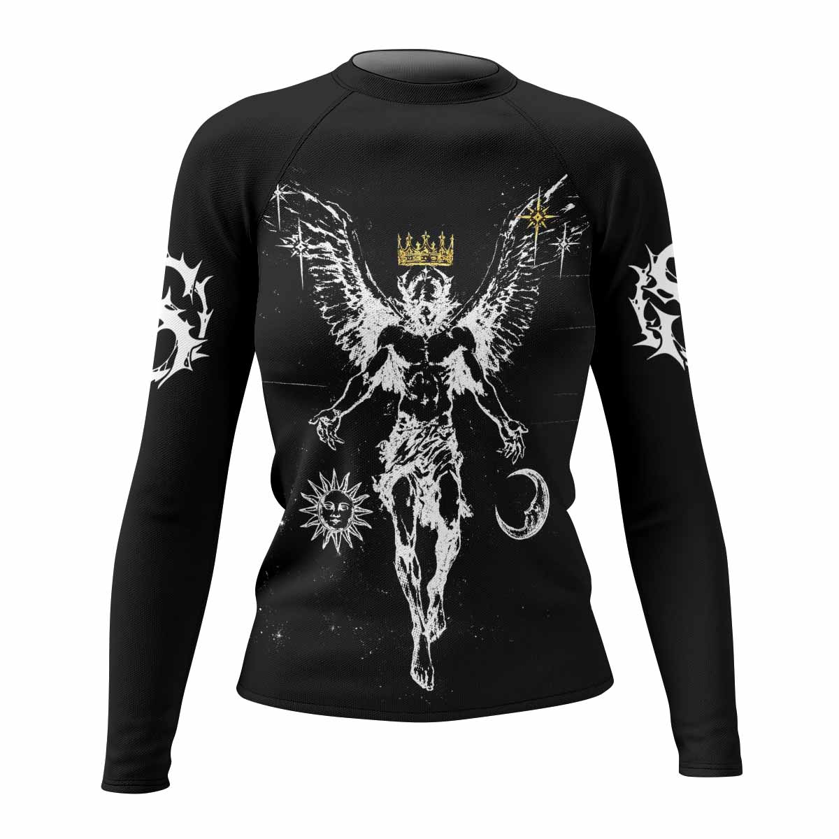 The Messenger Has Arrived Black Rash Guard