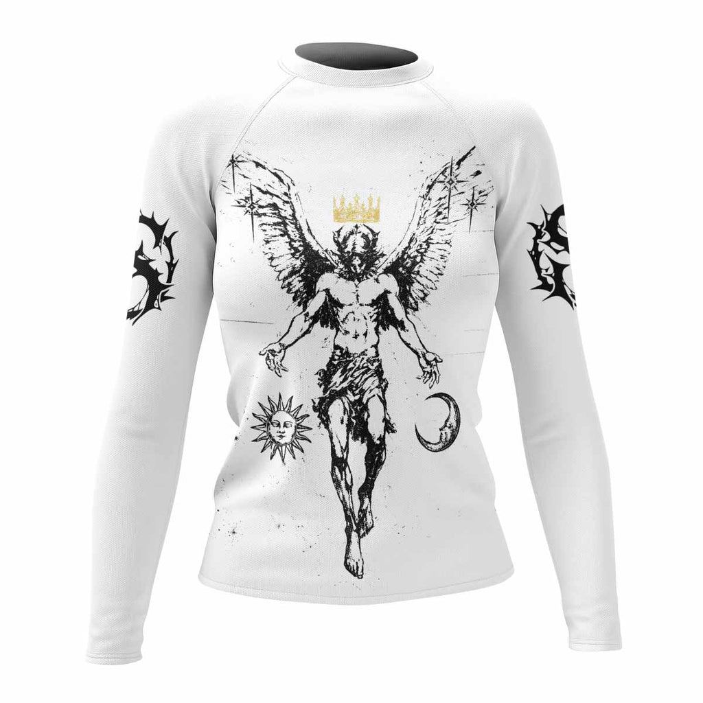 The Messenger Has Arrived White Rash Guard