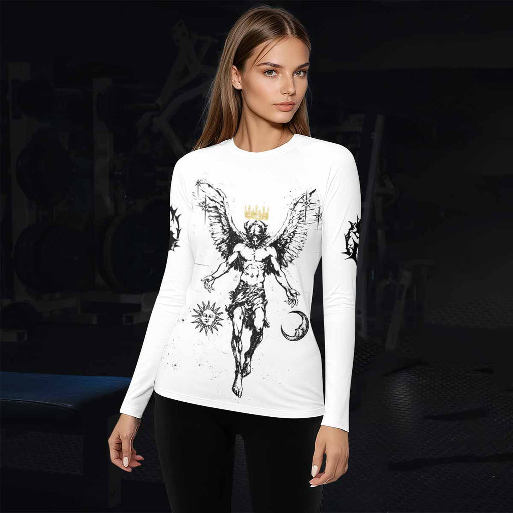 The Messenger Has Arrived White Rash Guard