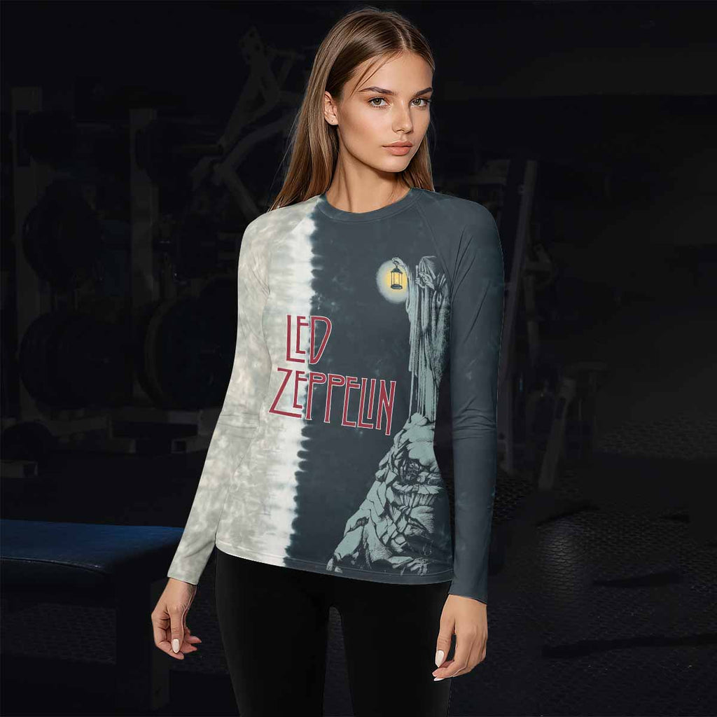 Led Zeppelin The Hermit Rash Guard