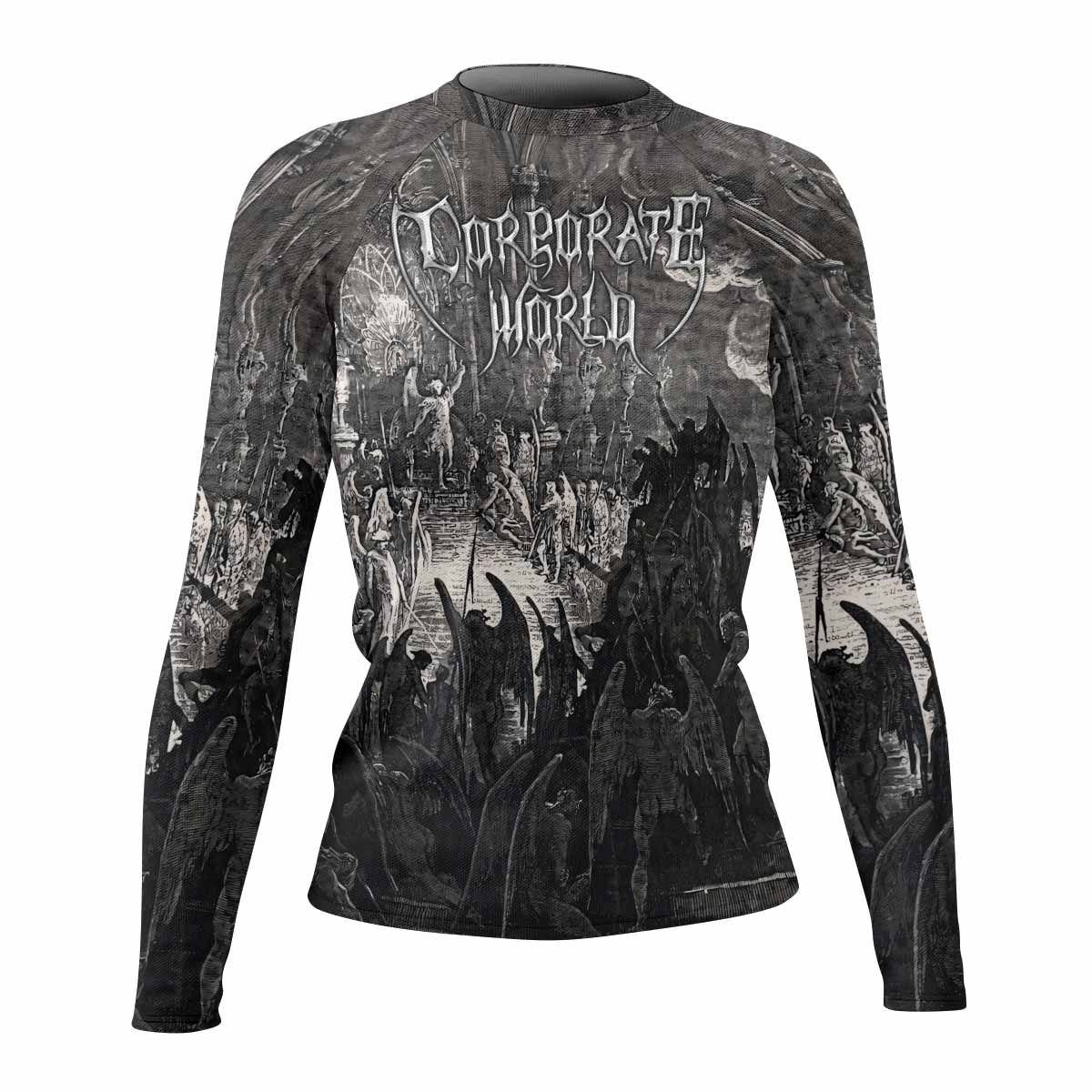 Corporate World Paradise Lost Rash Guard