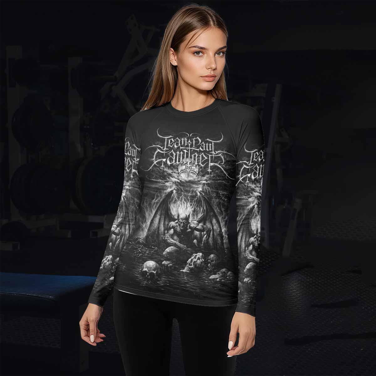 Jean Paul Gaultier Satan Rash Guard