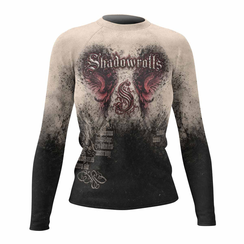Grunge Smoke Gothic Rash Guard
