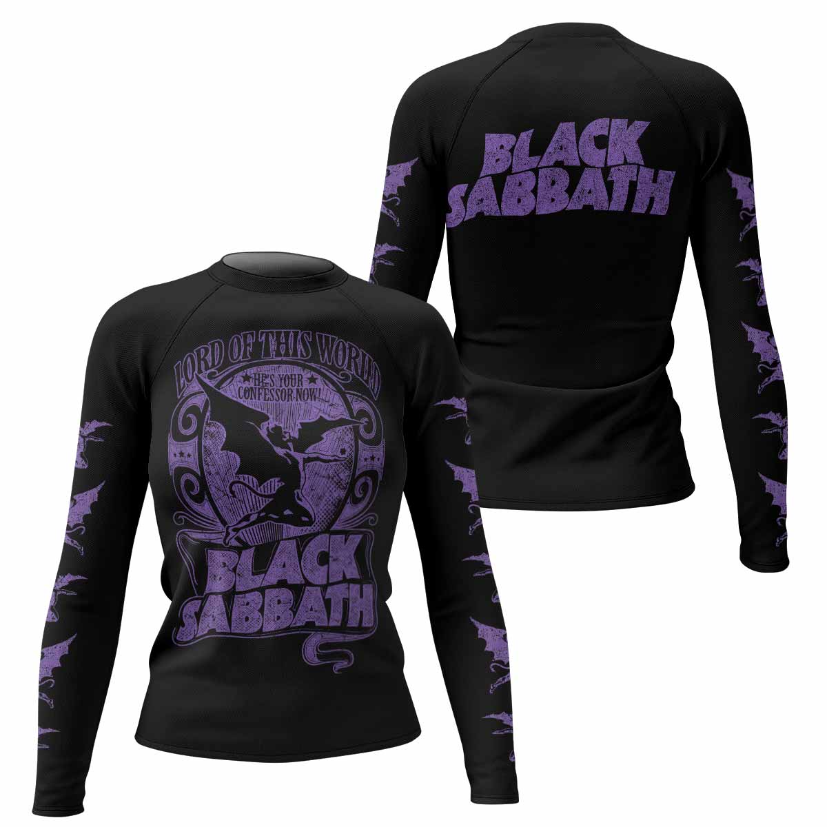 Black Sabbath Lord of This World Rash Guard