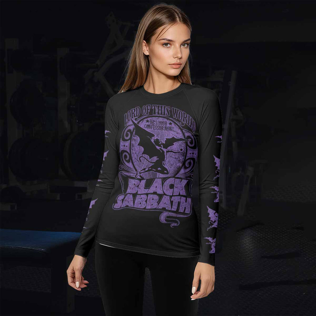 Black Sabbath Lord of This World Rash Guard