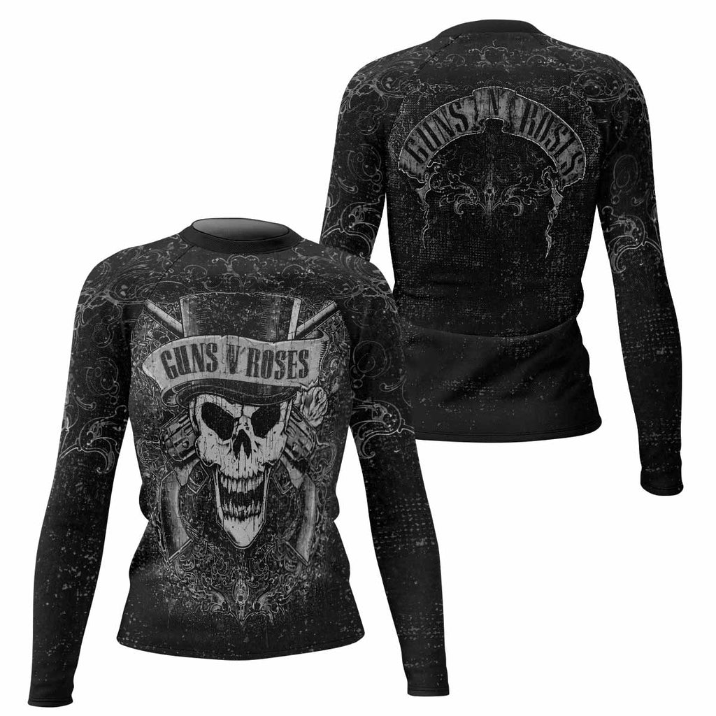 Guns N' Roses Skull Rash Guard