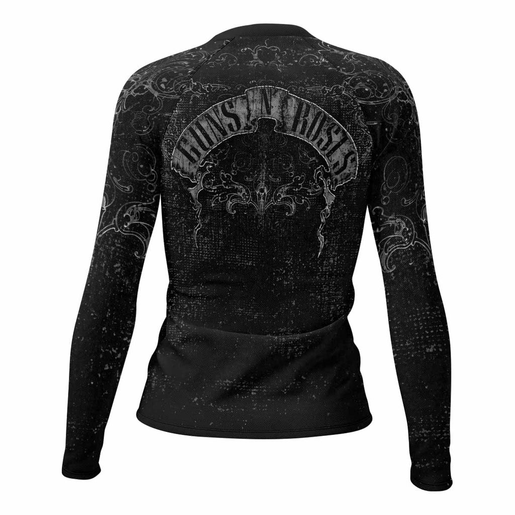 Guns N' Roses Skull Rash Guard