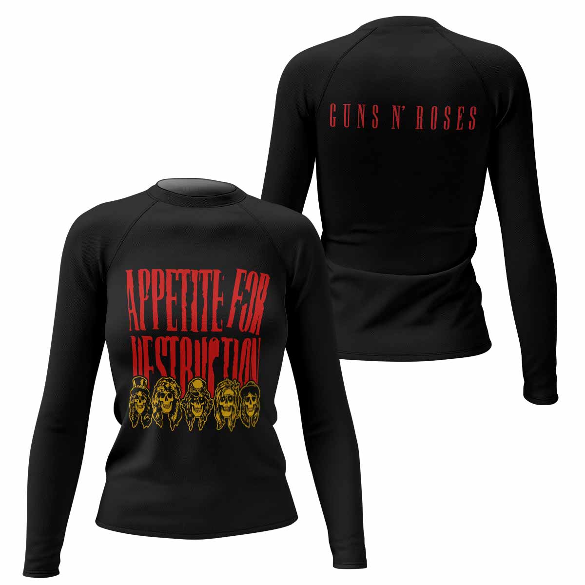 Guns N' Roses Appetite for Destruction Rash Guard