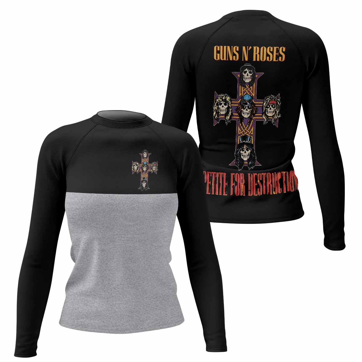 Appetite for Destruction Guns N' Roses Rash Guard