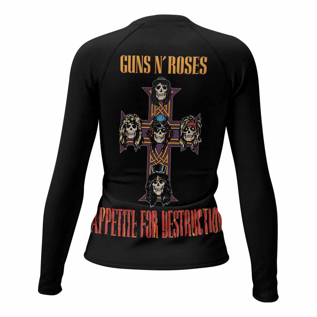 Appetite for Destruction Guns N' Roses Rash Guard