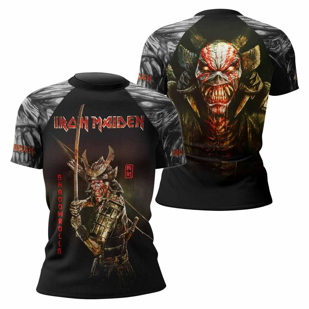 Iron Maiden Samurai Rash Guard