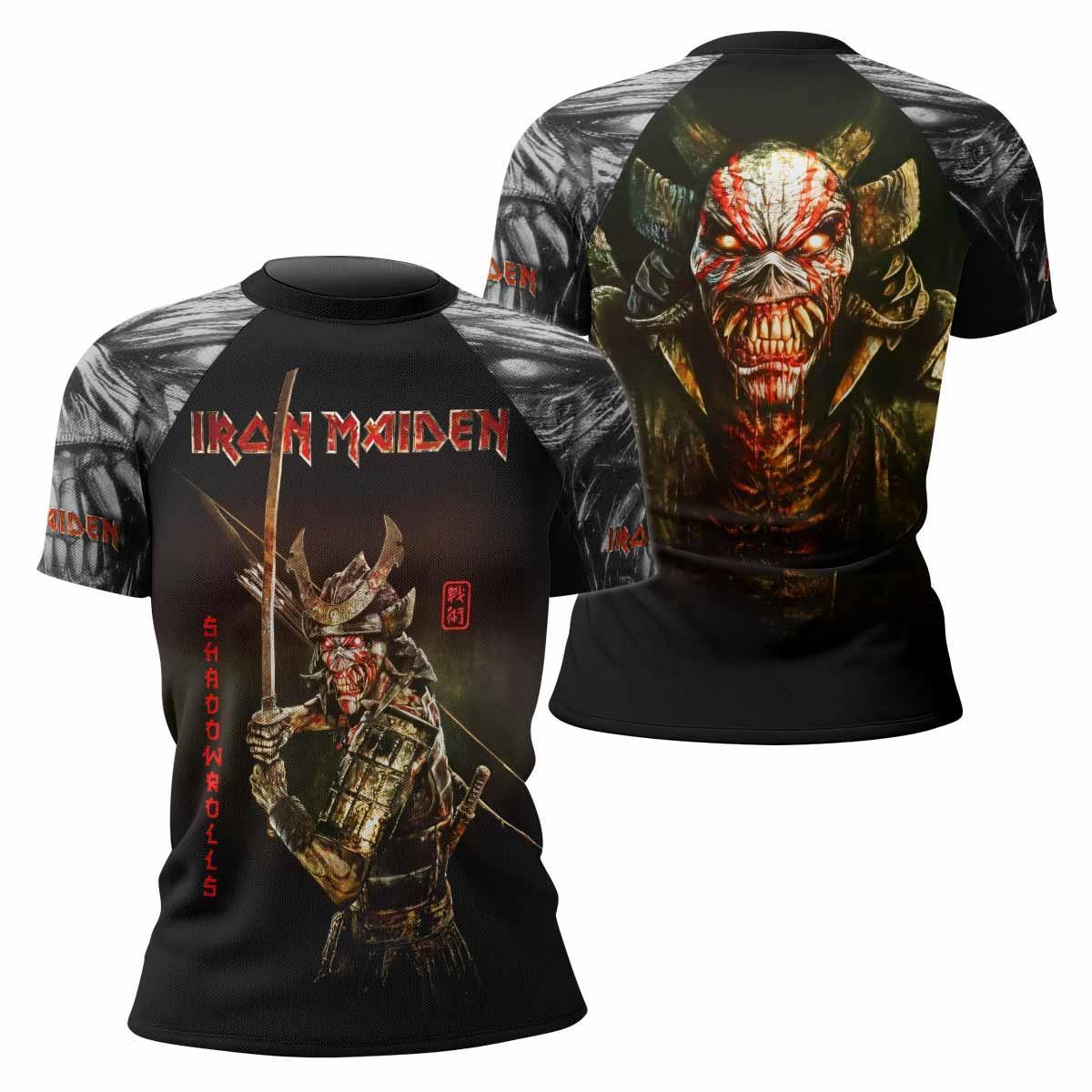 Iron Maiden Samurai Rash Guard