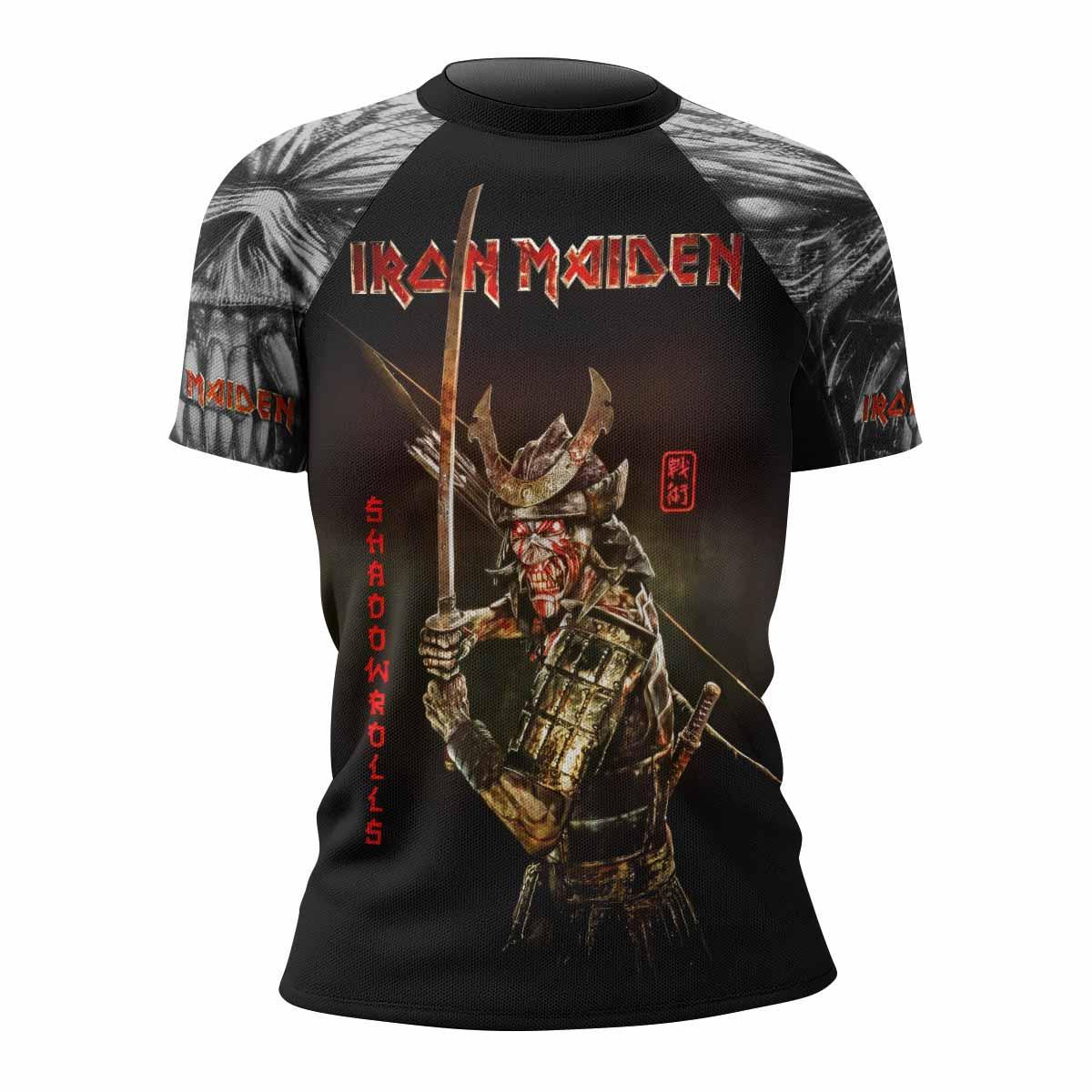 Iron Maiden Samurai Rash Guard