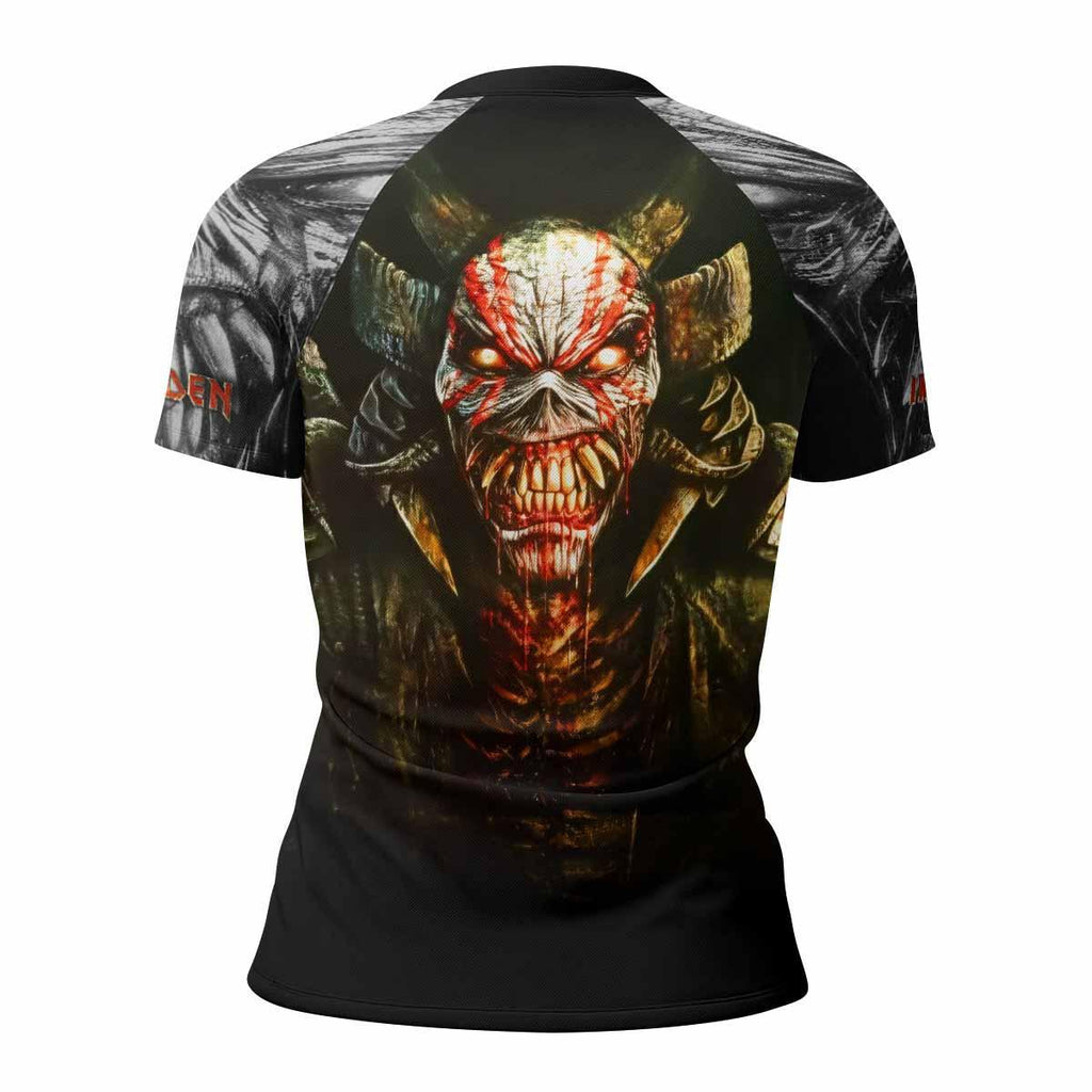 Iron Maiden Samurai Rash Guard