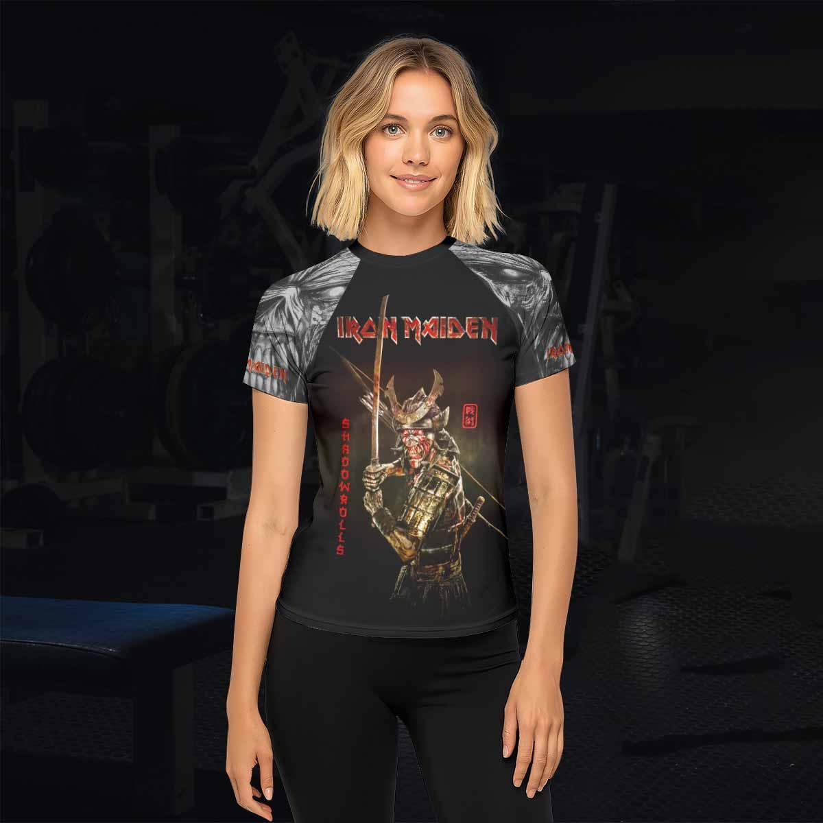 Iron Maiden Samurai Rash Guard