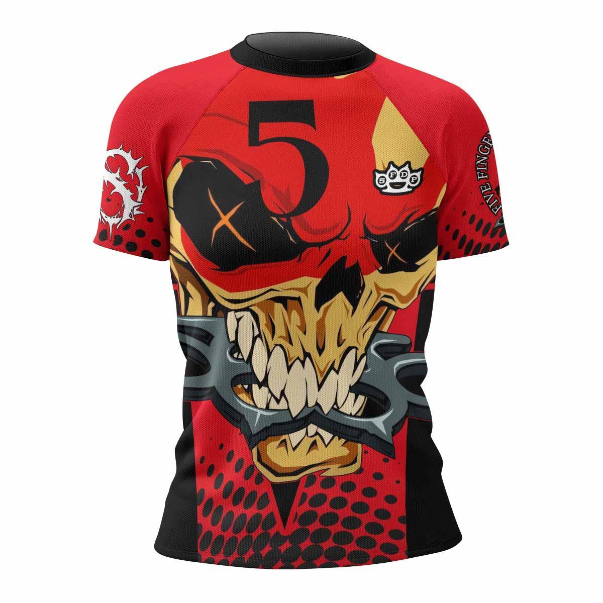 Five Finger Death Punch 5FDP Rash Guard
