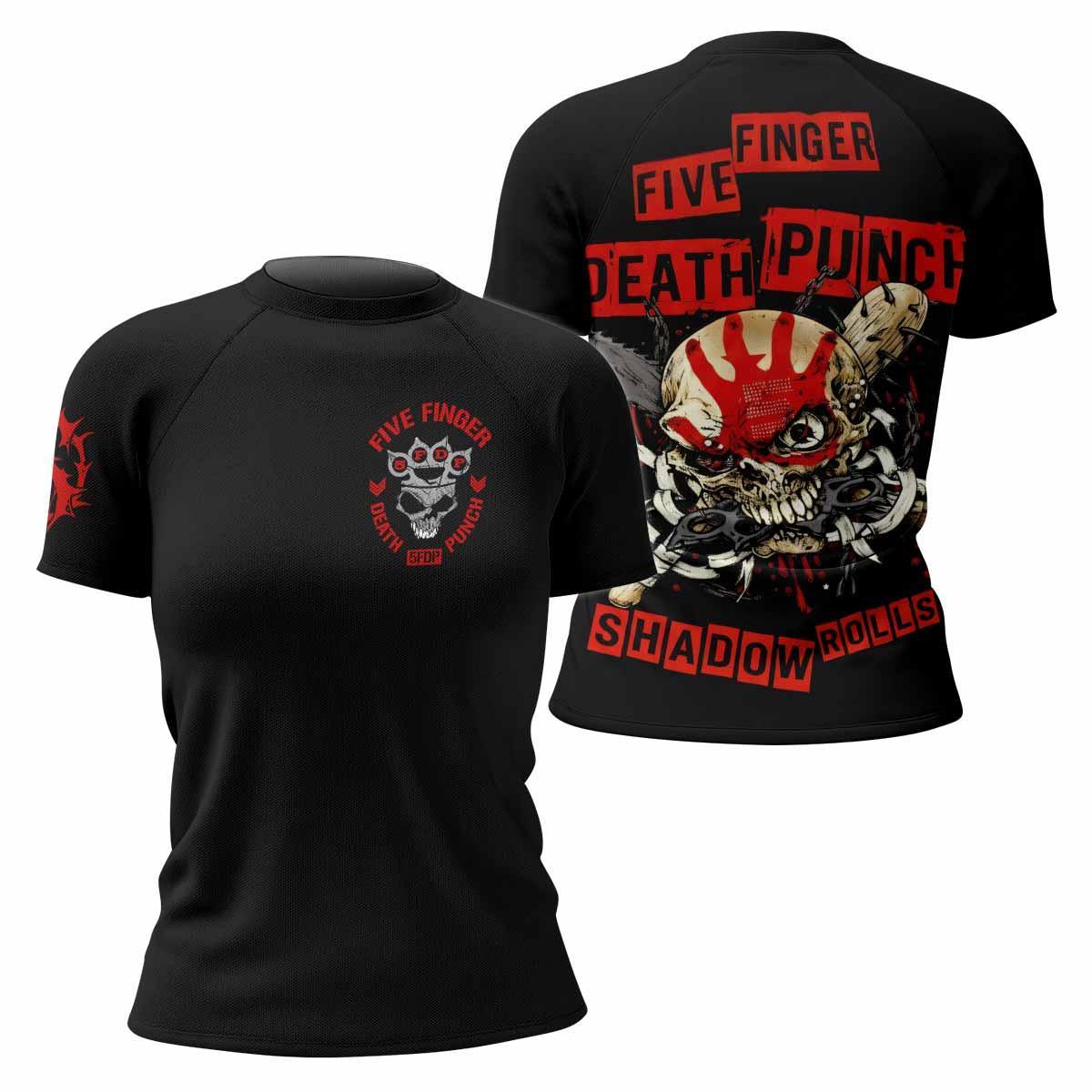 Five Finger Death Punch Shadowrolls Rash Guard