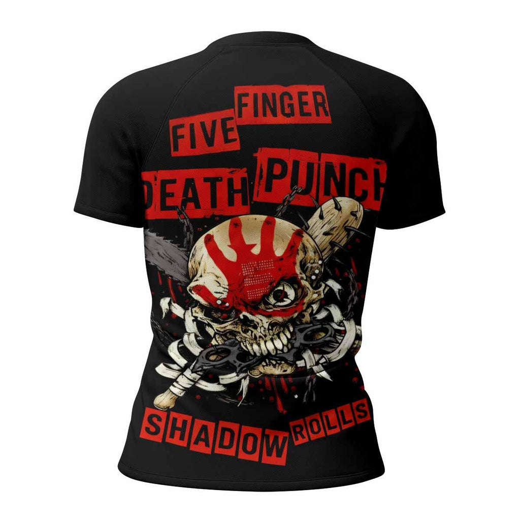 Five Finger Death Punch Shadowrolls Rash Guard