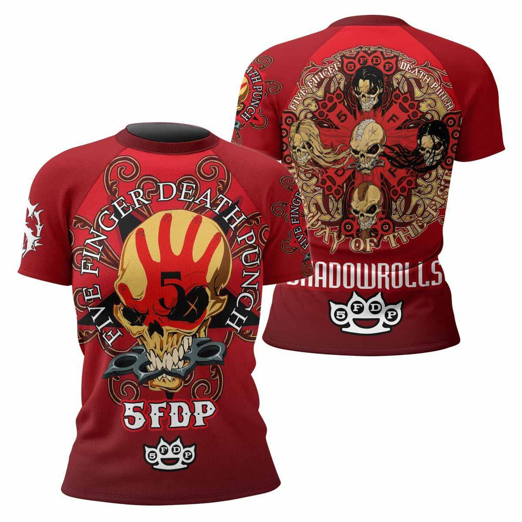 5FDP Five Finger Death Punch Rash Guard