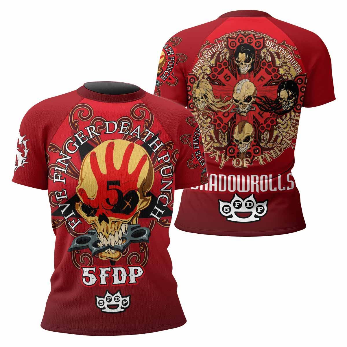 5FDP Five Finger Death Punch Rash Guard